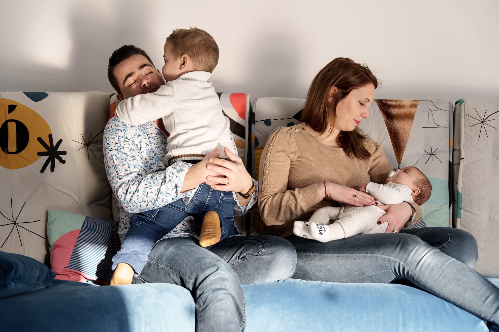 Une séance photo famille à domicile à Chambéry